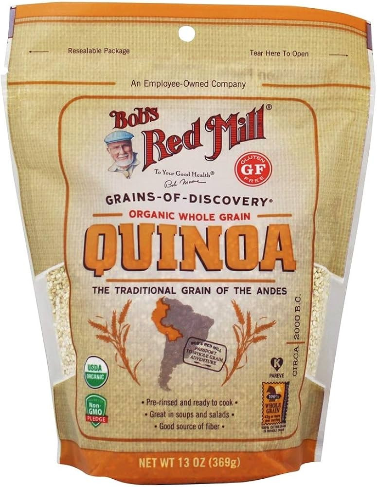 Bob's Red Mill Organic White Quinoa, 13 Ounce (Resealable) | Amazon (US)