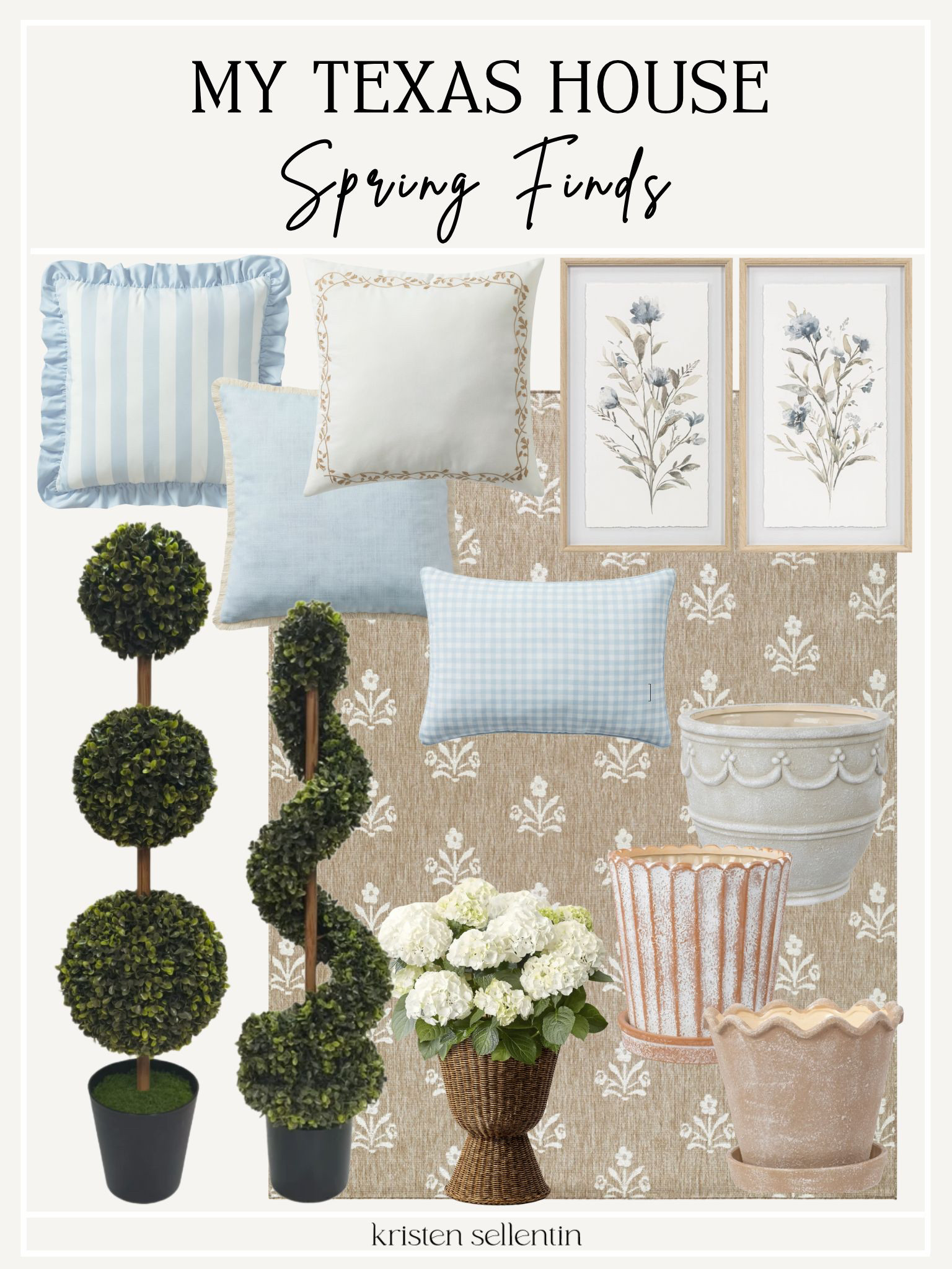New! My Texas House spring finds! 

 

#LTKSeasonal #LTKHome