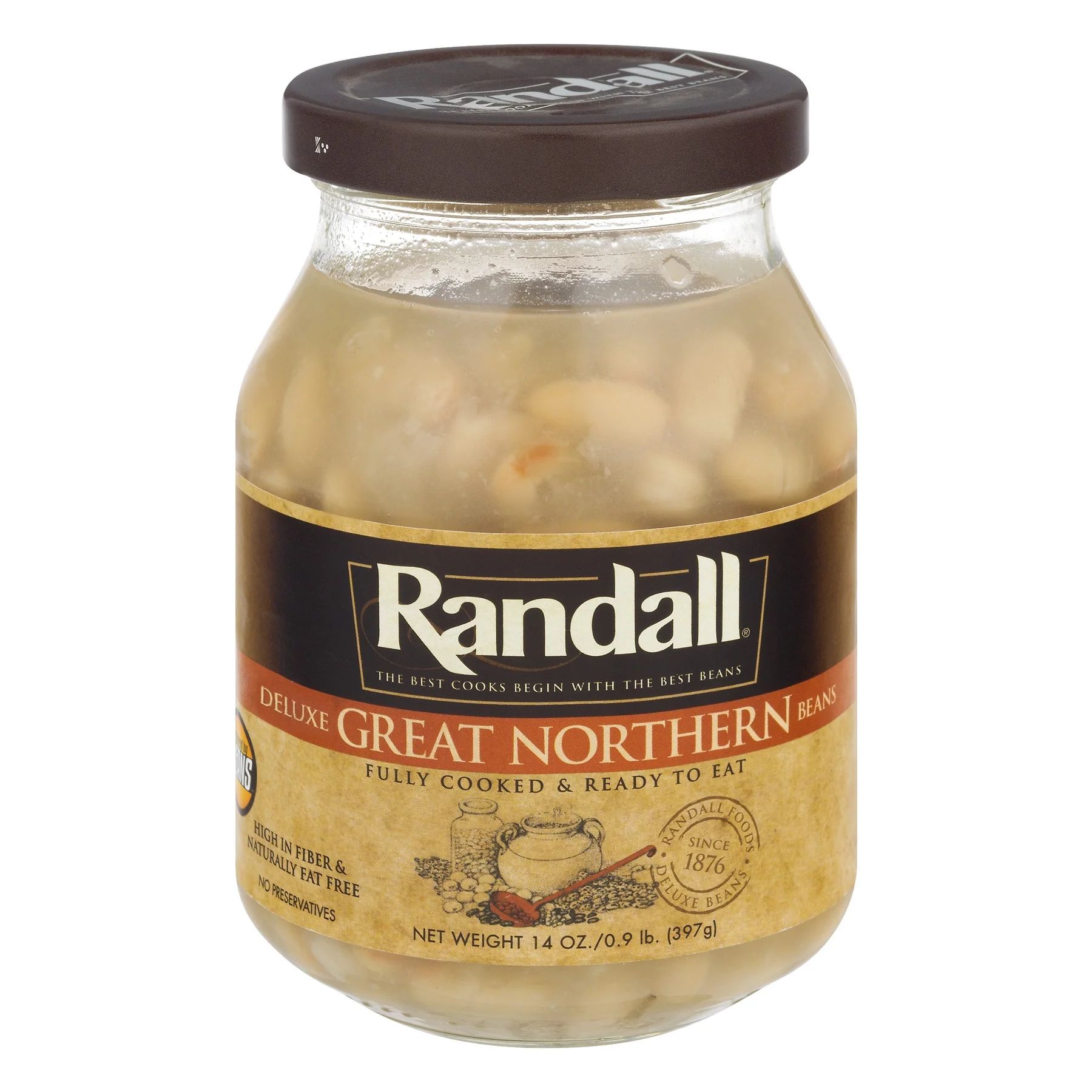 14oz Jar of Randall Great Northern Beans | Walmart (US)