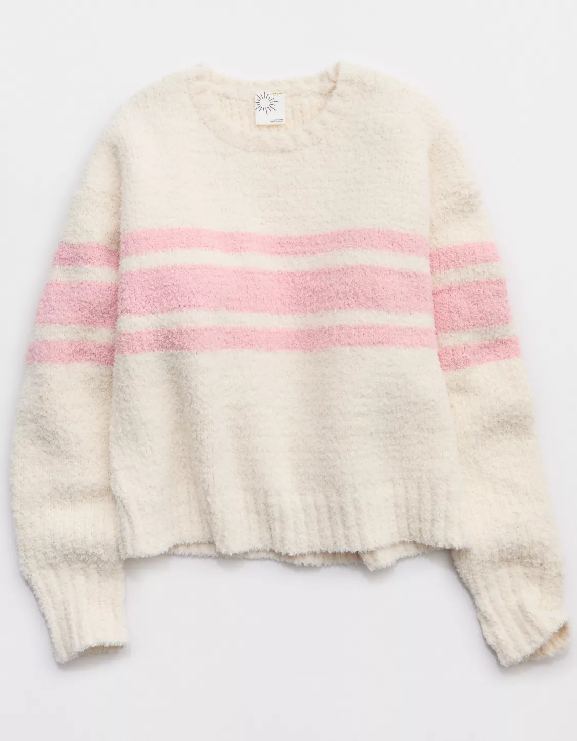 OFFLINE By Aerie Marshmallow Crewneck Sweater | American Eagle Outfitters (US & CA)