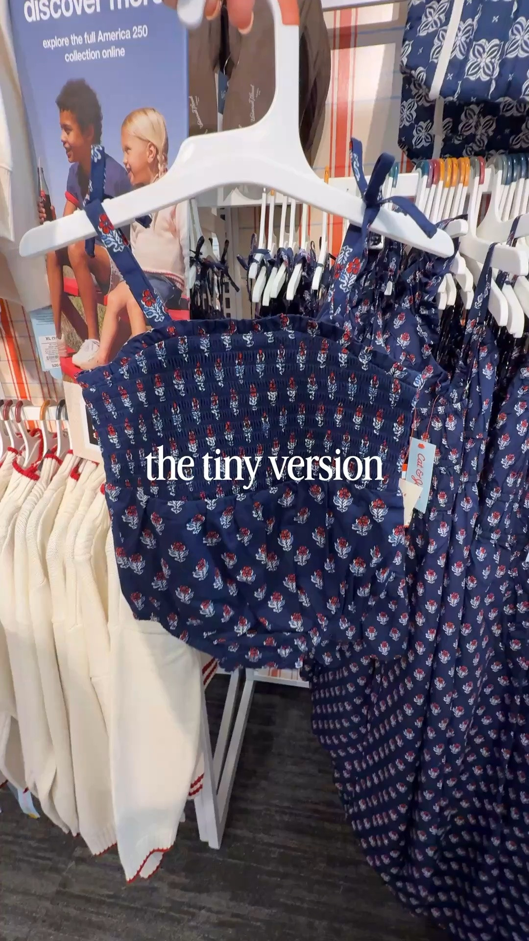 From baby, to toddler, to big kid, to mom, these matching prints might be the cutest thing we’ve seen all week. 😍

And right now, you can get the mom version for 40% off! ❤️🤍💙

#LTKKids #LTKootd #LTKmomlife