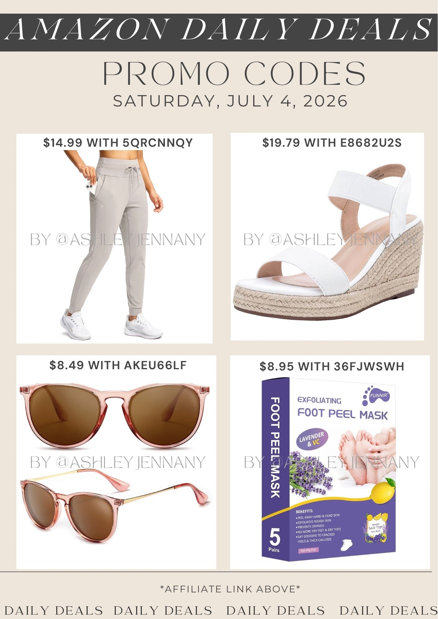 Amazon deals

#LTKMidsize #LTKSaleAlert #LTKSeasonal