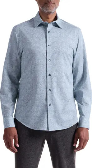 James OoohCotton® Paisley Button-Up Shirt | Nordstrom