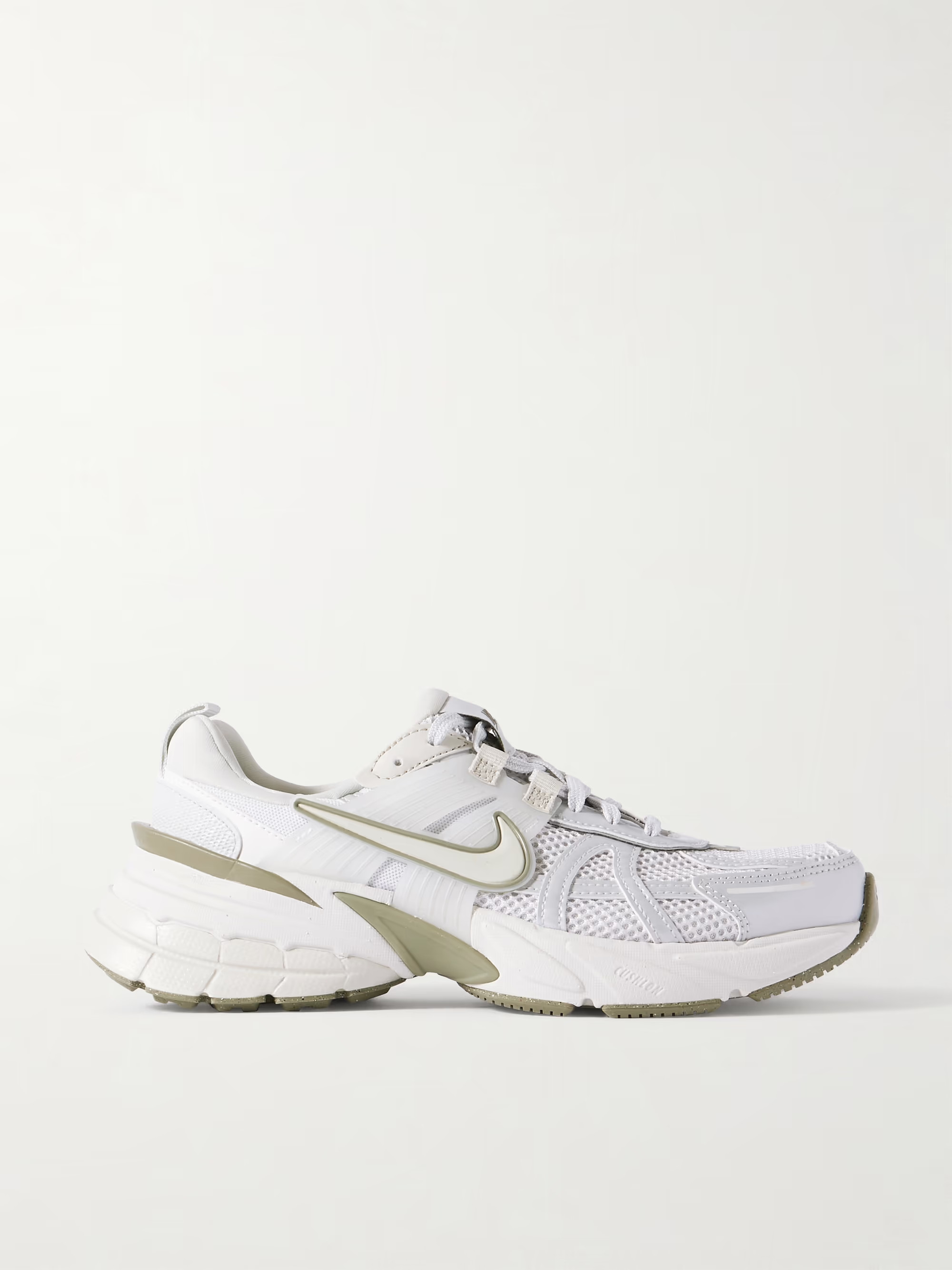 V2K Run rubber-trimmed mesh sneakers | NET-A-PORTER (UK & EU)