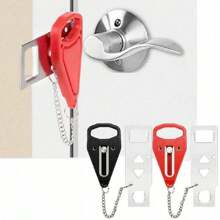 Piece Travel Portable Door Lock Extra Lock Safe And Secure When Traveling And Staying In Hotels Provide Extra Privacy And Security For Home Hotel And | SHEIN