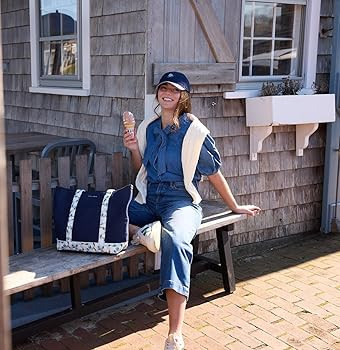 RIFLE PAPER CO. Women's Baseball Hat, 7" Brim, Classic Six-Panel Print Cap with Adjustable Strap,... | Amazon (US)