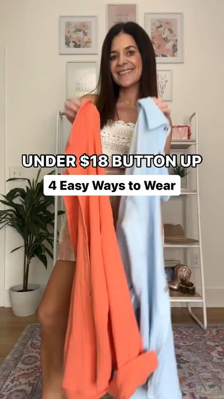 Button Down Top – 40% off, under $18. Use code 40OQF6R5. Promo expires 6/20

All also have a promo for the beach shorts!
50% off, under $10. Use code 50FLYTLY. Promo ends 6/20



#LTKSaleAlert #LTKSeasonal #LTKFindsUnder50