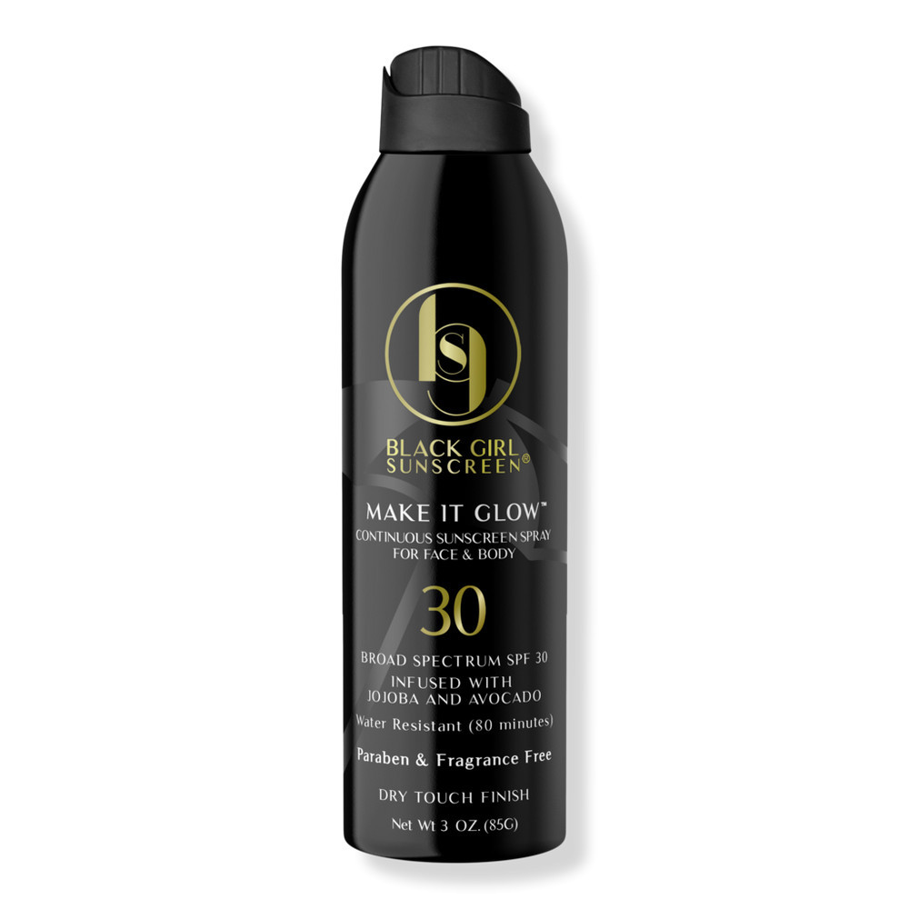 Black Girl Sunscreen Make It Glow Continuous Spray SPF30 | Ulta