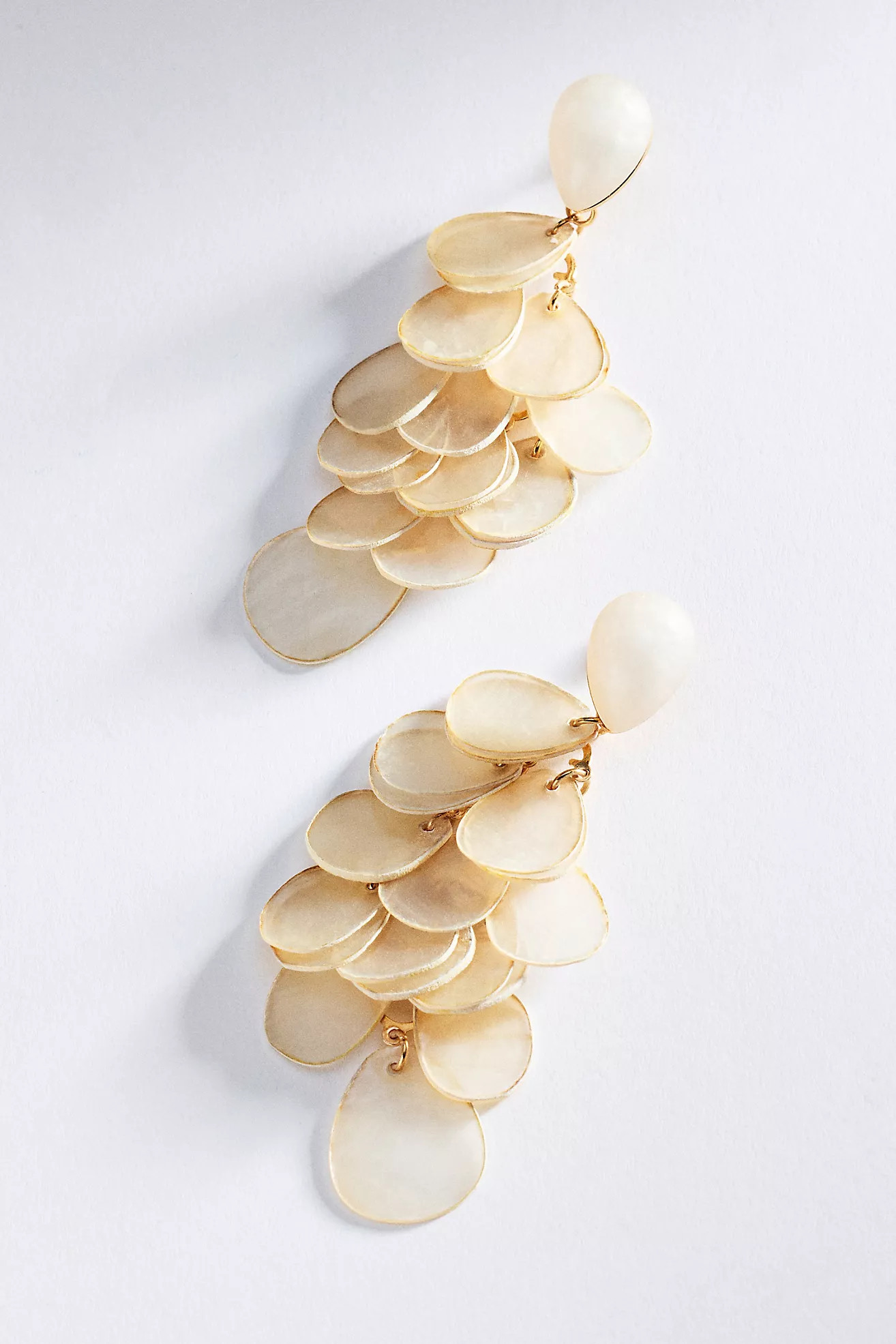 Paillette Cluster Drop Earrings | Anthropologie (US)
