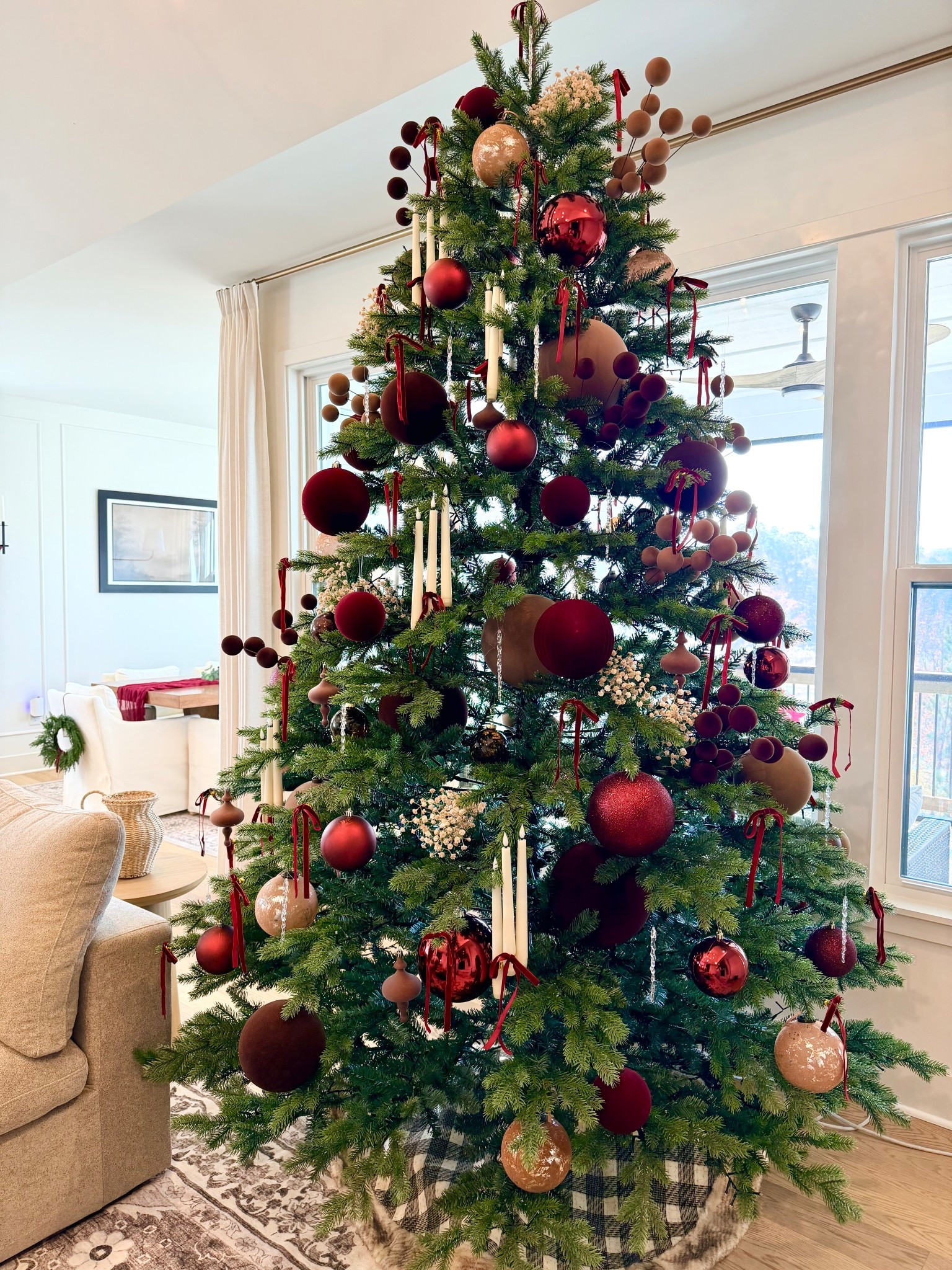 Christmas is in full swing and I love the theme this year. A timeless Christmas story. The burgundy definitely is a fan favorite around the house as well. 

#LTKFindsUnder100 #LTKFindsUnder50 #LTKHoliday