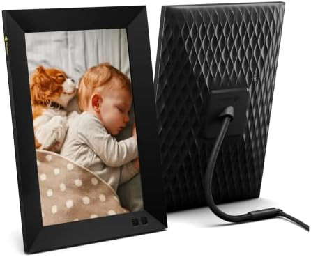 Nixplay 10.1 inch Smart Digital Photo Frame with WiFi (W10F) - Black - Share Photos and Videos In... | Amazon (US)