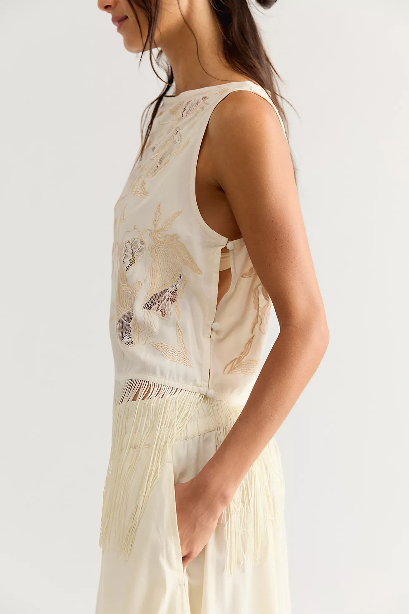 Carlie Fringe Top | Free People (Global - UK&FR Excluded)