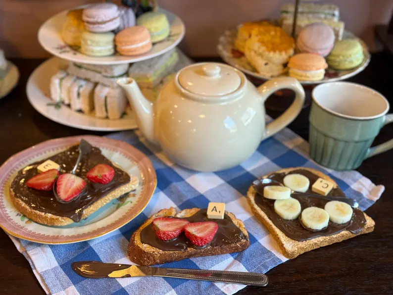 Fake Food Toast Prop, Nutella, Banana, or Strawberry | Etsy (US)