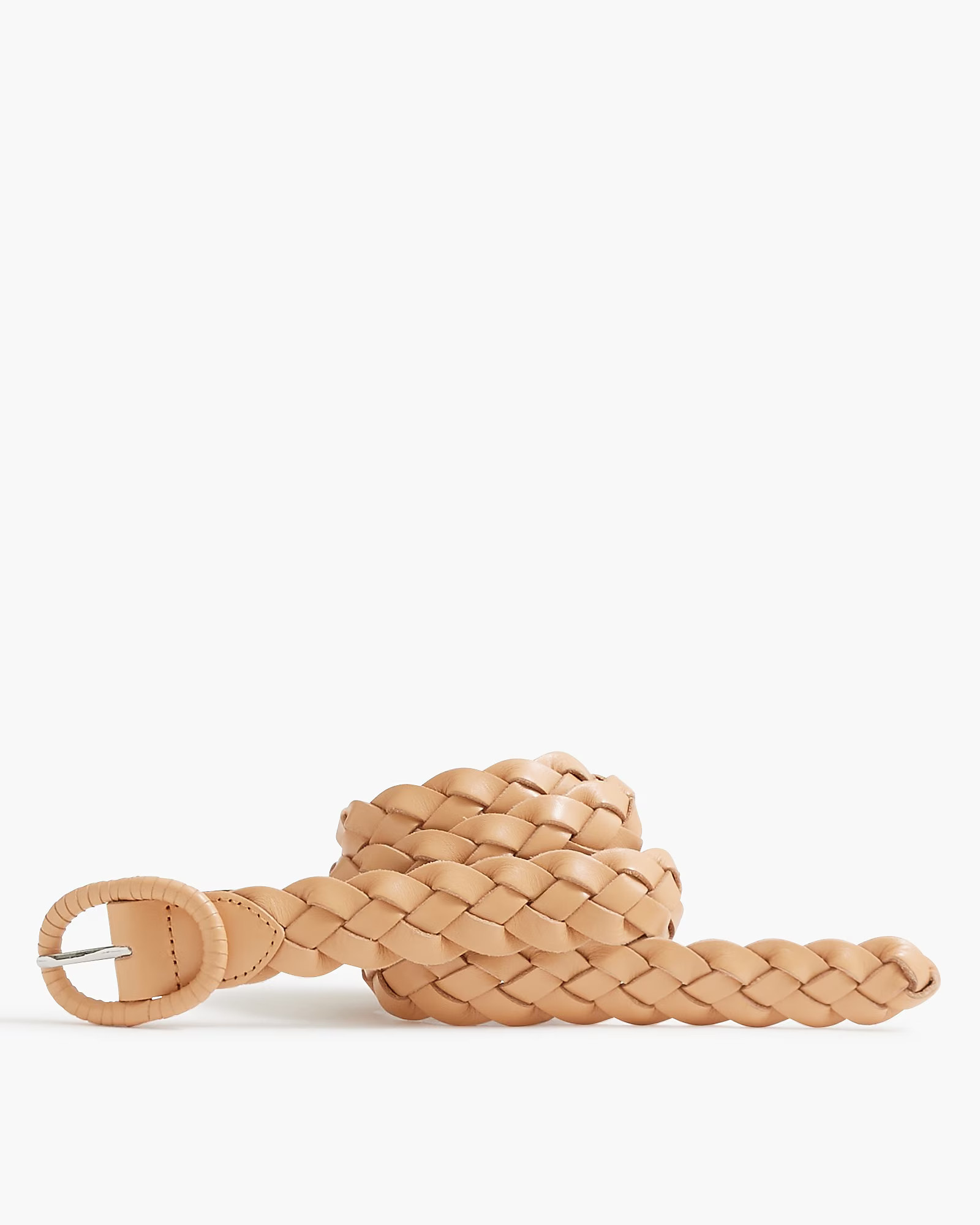Braided leather belt | J.Crew Factory