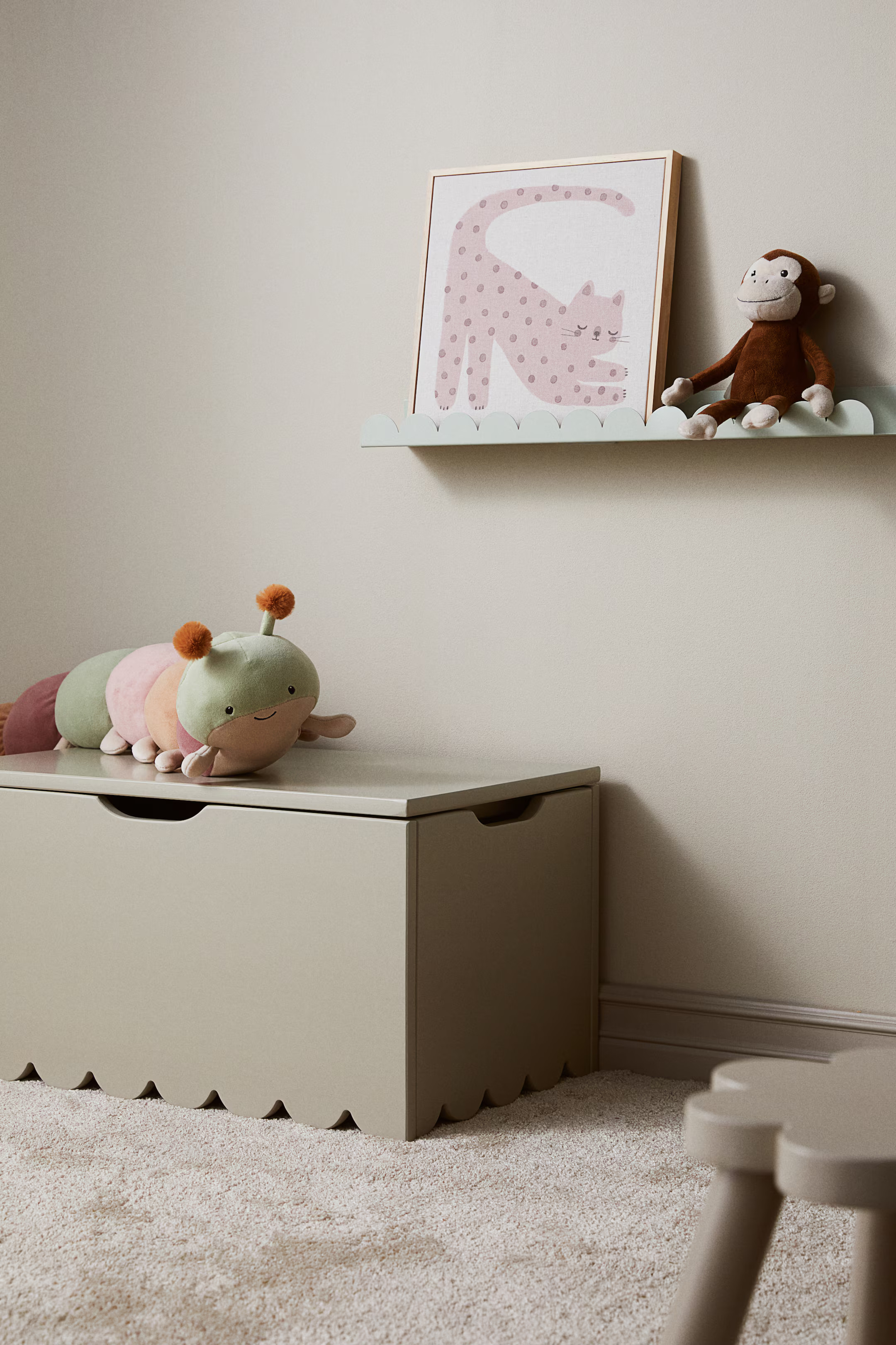 Wooden Storage Bench - Light beige - Home All | H&M US | H&M (US + CA)