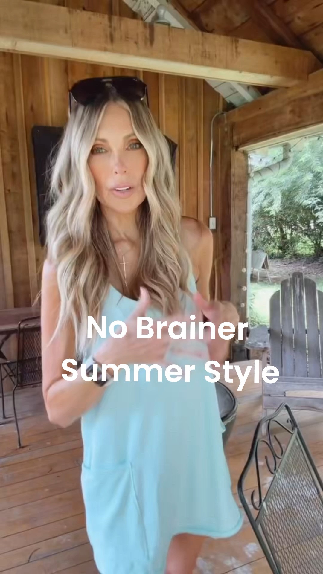 The Hot Shot Dress is a summer staple around here. Lightweight, comfortable, and easy to throw on for a hot summer day. #FPMovementPartner @fpmovement