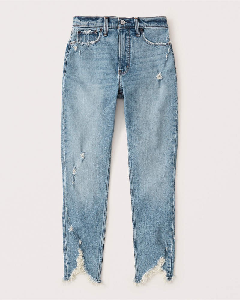 High Rise Skinny Jeans | Abercrombie & Fitch (US)