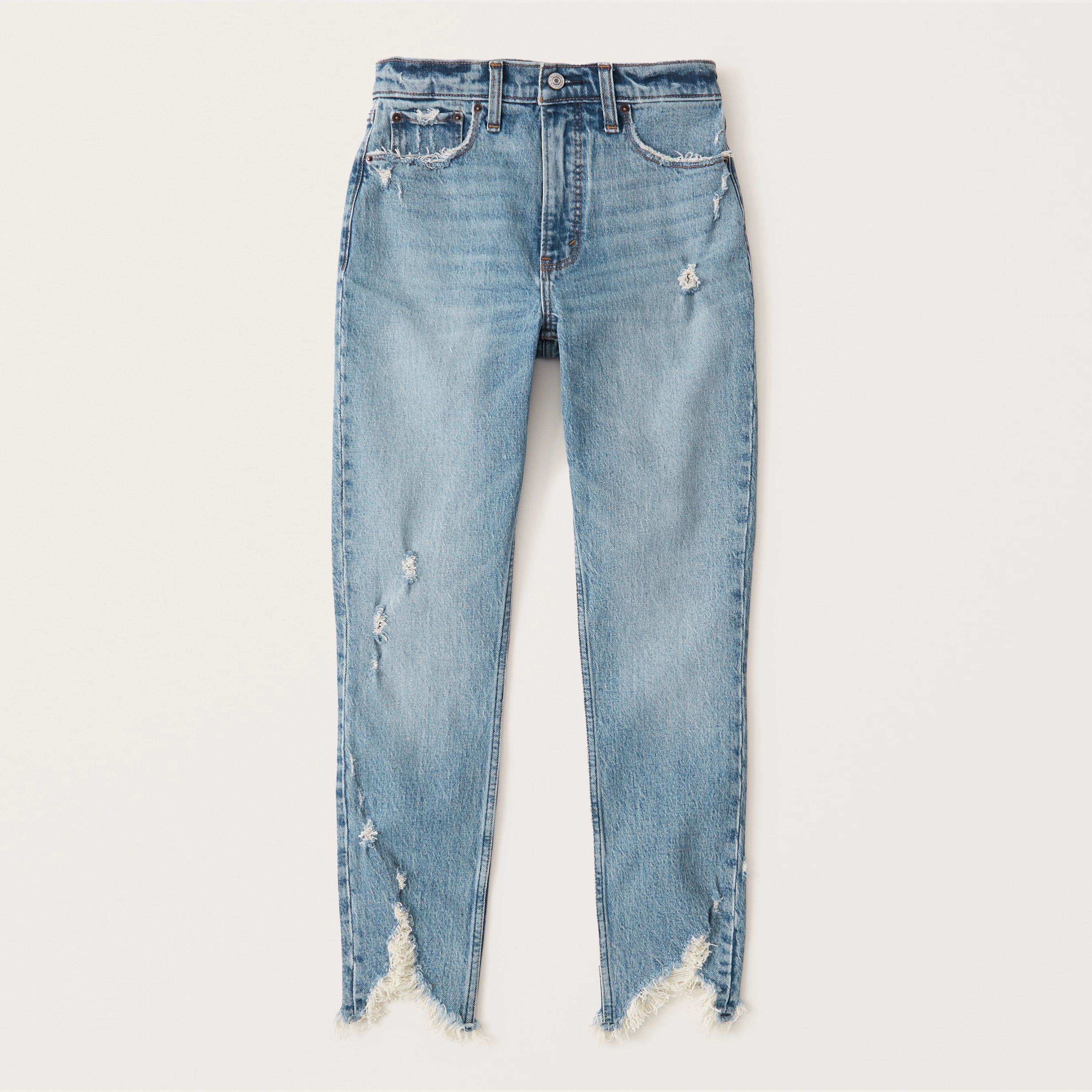 Shown In medium wash | Abercrombie & Fitch (US)