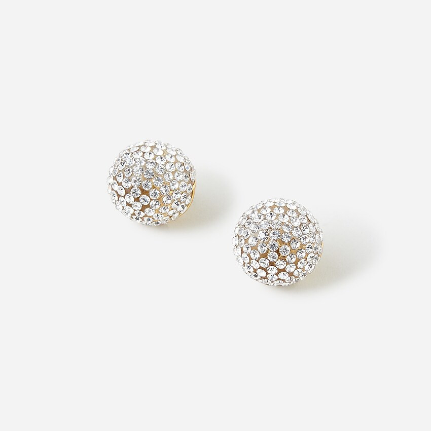 Crystal ball earrings | J. Crew US