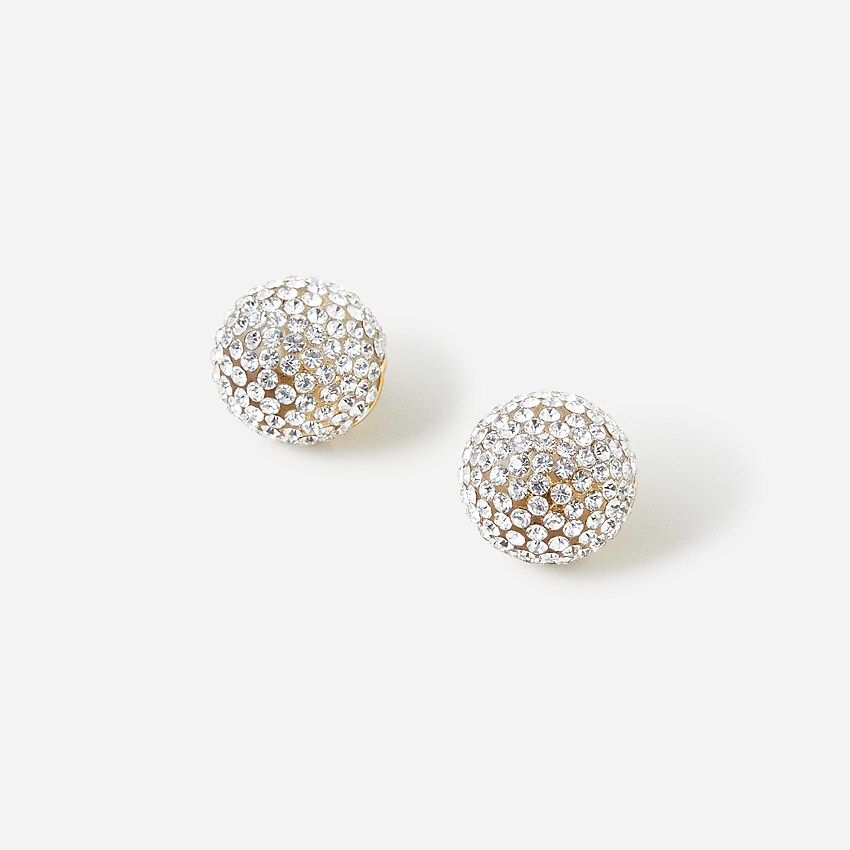 Crystal ball earrings | J.Crew US