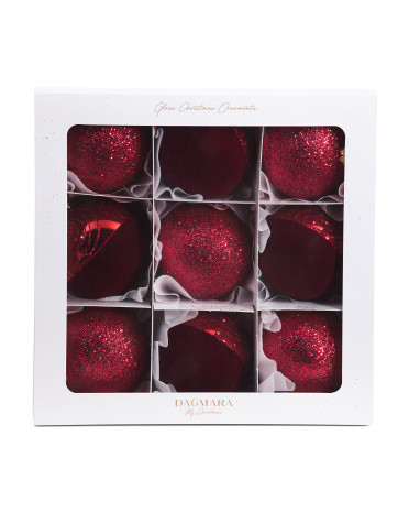 Made In Poland 9pc Ornament Set | TJ Maxx