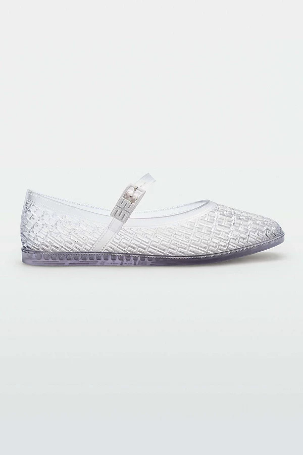 Melissa Harper Jelly Ballerina Flat in Clear, Women's at Urban Outfitters | Urban Outfitters (US and RoW)