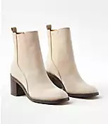 Block Heel Chelsea Boots | LOFT