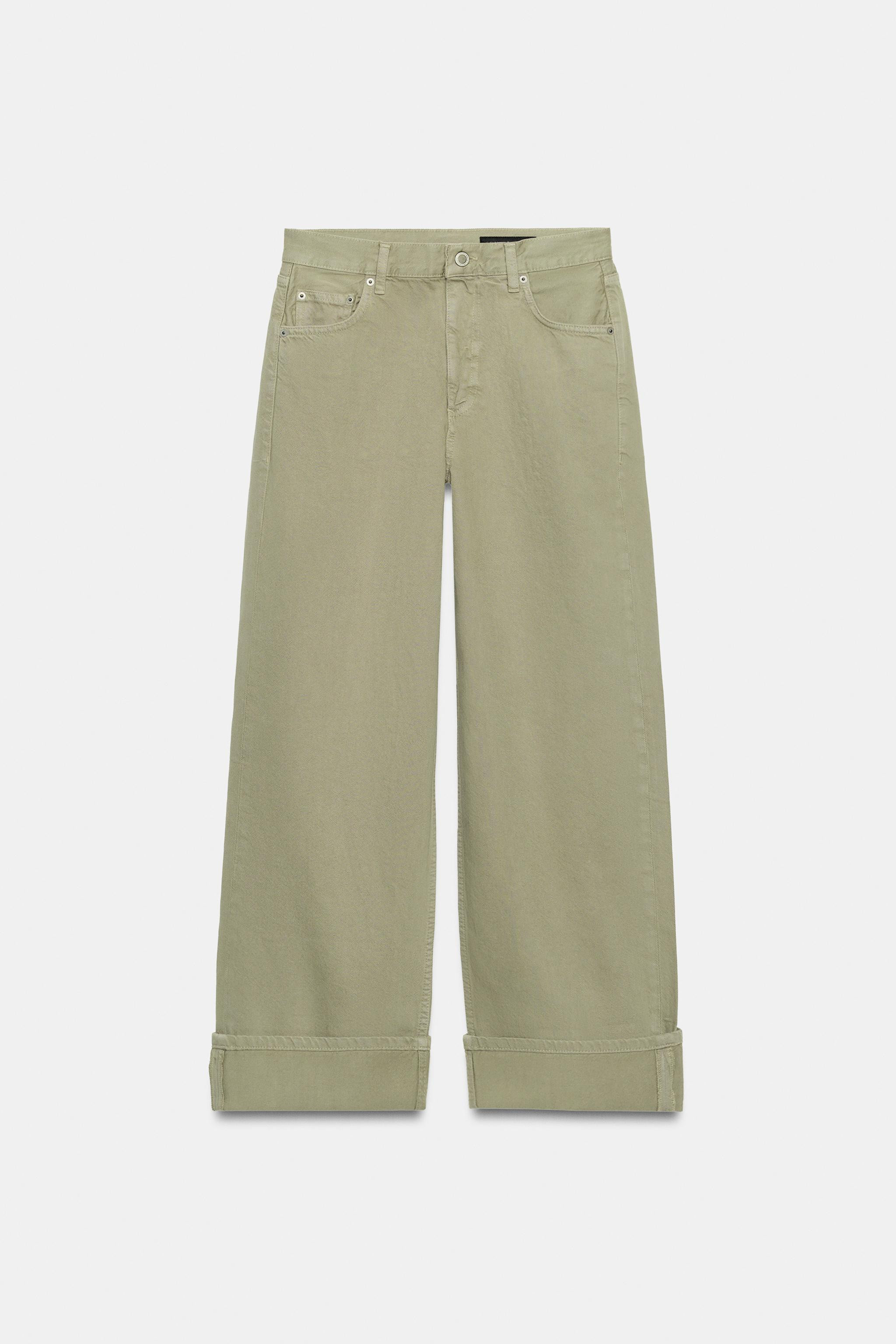 ZW COLLECTION MID-RISE BAGGY JEANS | Zara US