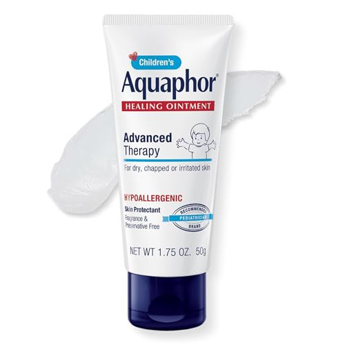 Aquaphor Children's Advanced Therapy Healing Ointment, 41% Petrolatum Skin Protectant Ointment for Minor Wound Care, Chapped or Cracked Skin and Lips, 1.75 Oz Tube | Amazon (US)