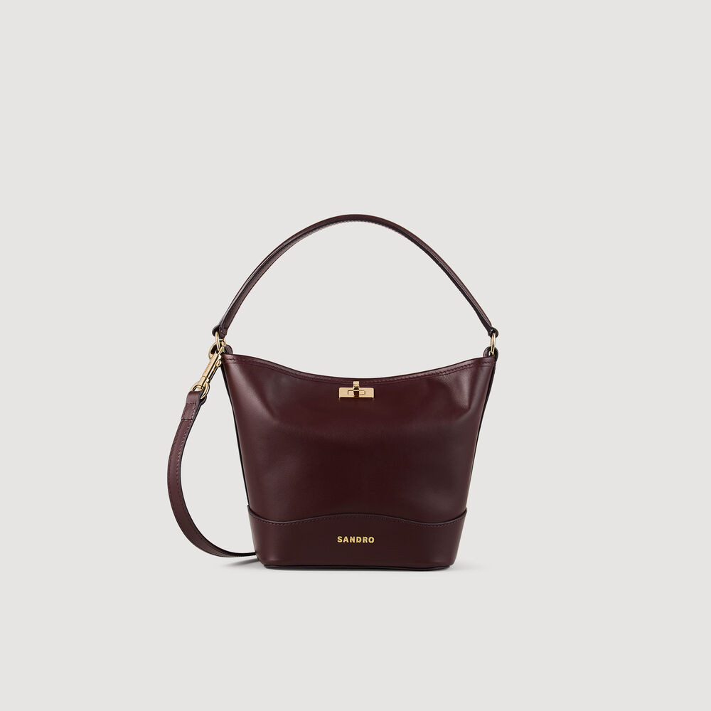 Tangoso mini leather bag | Sandro US | Sandro-Paris US