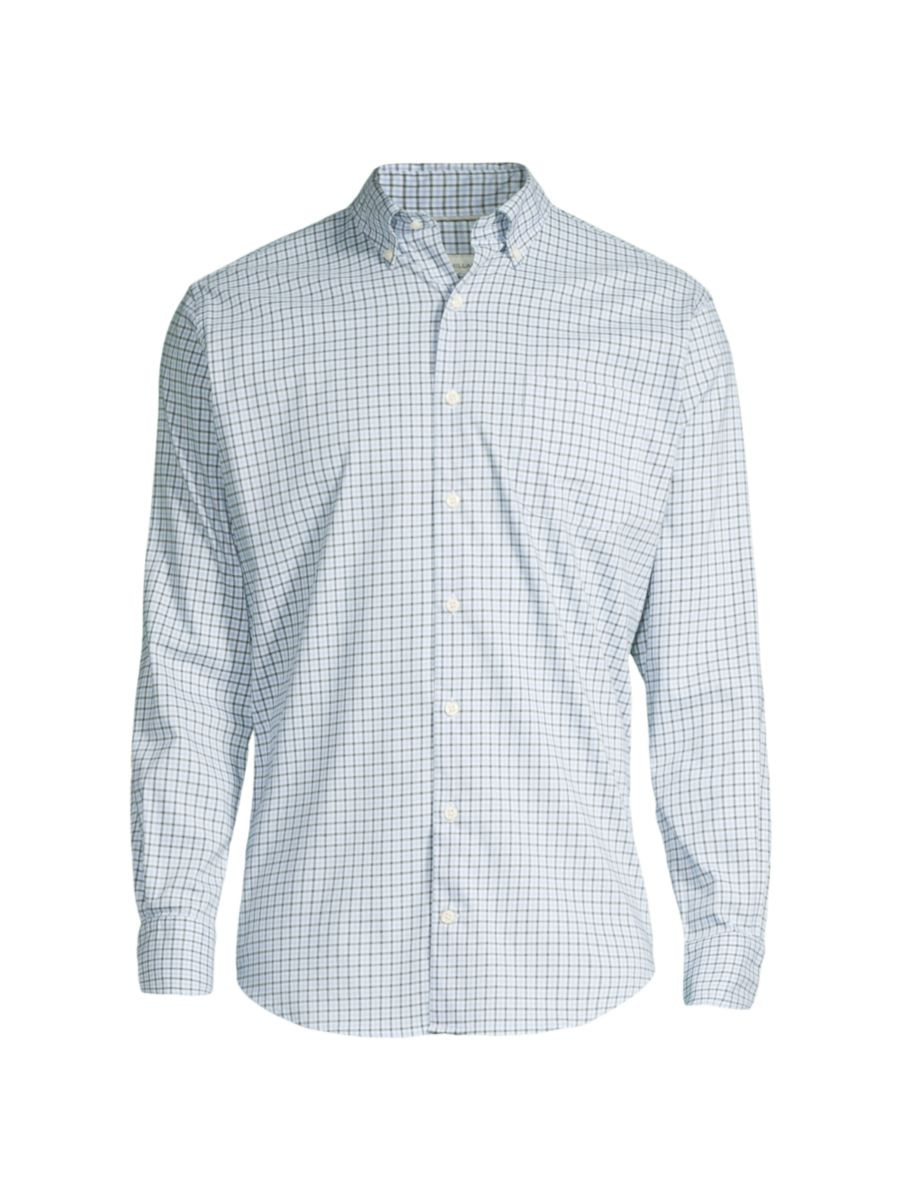 Peter Millar Plaid Jameson Crown Lite Shirt | Saks Fifth Avenue