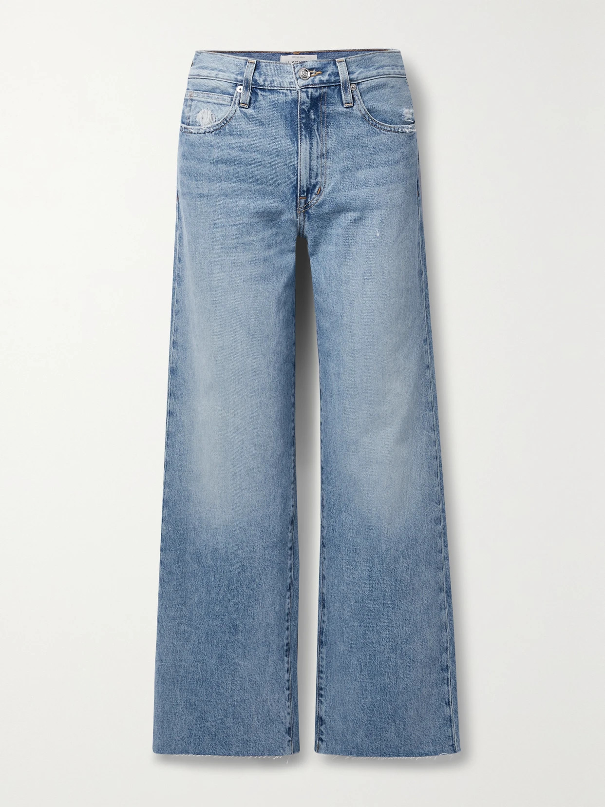 SLVRLAKE - Grace High-rise Wide-leg Jeans - Blue | NET-A-PORTER (US)