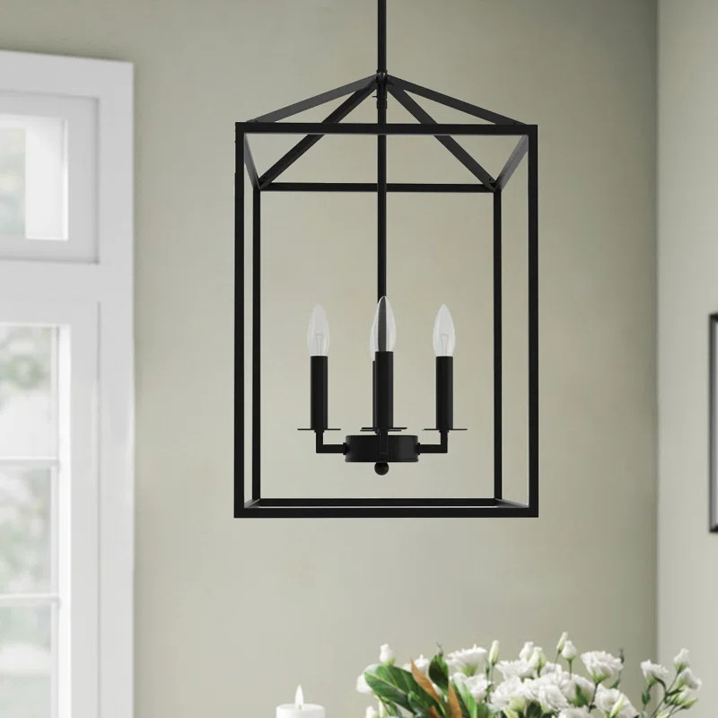 Gupton 4 - Light Matte Black Pendant | Wayfair North America