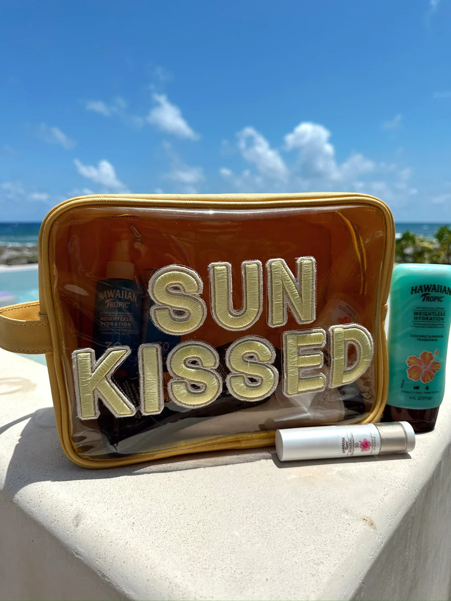 Sun Kissed XL Clear - Yellow Leather | KenzKustomz