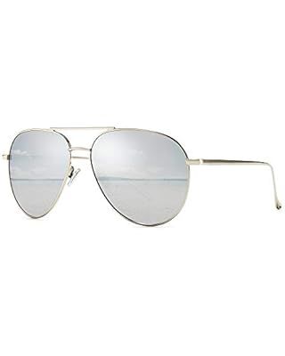 SOJOS Men's Women's Sunglasses, Classic Semi Rimless Metal Frame SJ1106 | Amazon (US)