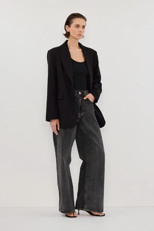 HARLEY BLACK BOYFRIEND BLAZER | DISSH