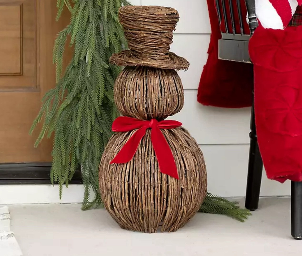 Holiday decorations for the front porch from Kirklands. 

#LTKHome #LTKSaleAlert #LTKHoliday