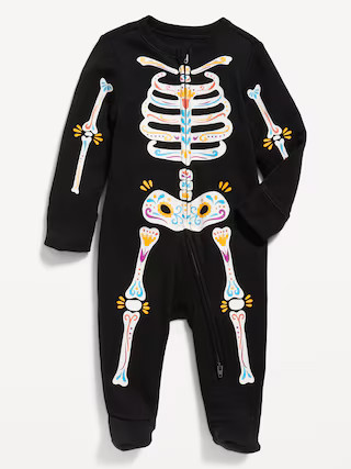 Matching Unisex 2-Way-Zip Sleep & Play Footed One-Piece for Baby | Old Navy (US)