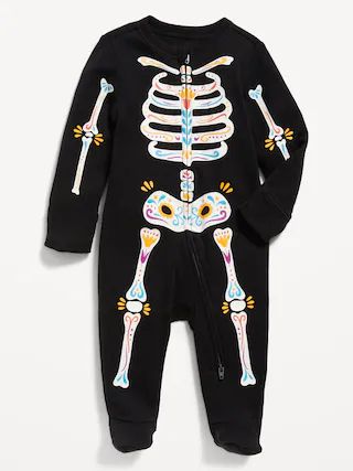 Matching Unisex 2-Way-Zip Sleep &amp; Play Footed One-Piece for Baby | Old Navy (US)