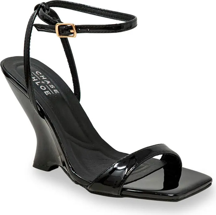 CHASE AND CHLOE Alia Wedge Sandal (Women) | Nordstromrack | Nordstrom Rack
