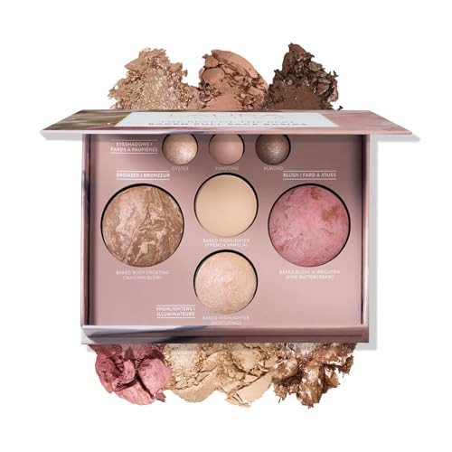 LAURA GELLER NEW YORK The Best of the Best Baked Palette - Full Size - Includes Bronzer, Blush, 2 Highlighters and 3 Eyeshadows - Travel-Friendly | Amazon (US)