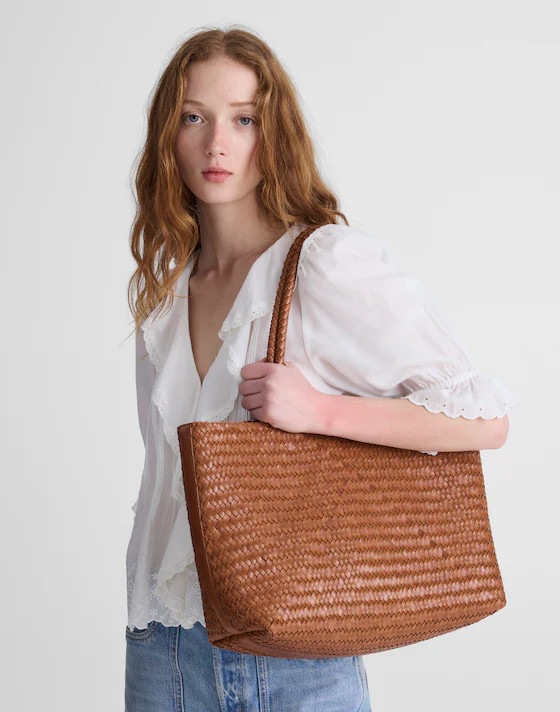 The Signature Woven Tote | Madewell