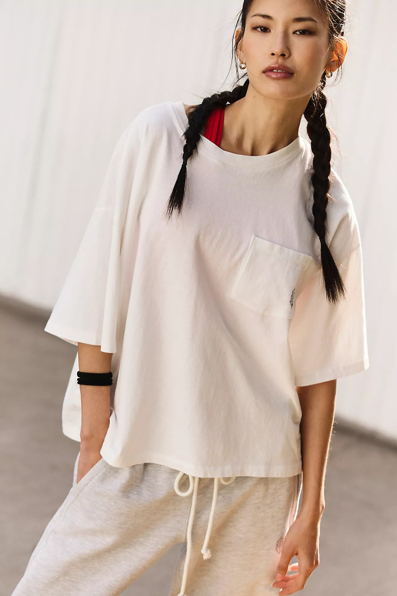 Logo Tackle Tee | Free People (Global - UK&FR Excluded)