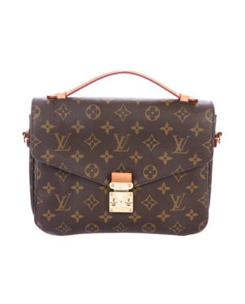 Louis Vuitton 2016 Monogram Pochette Métis Brown | The RealReal