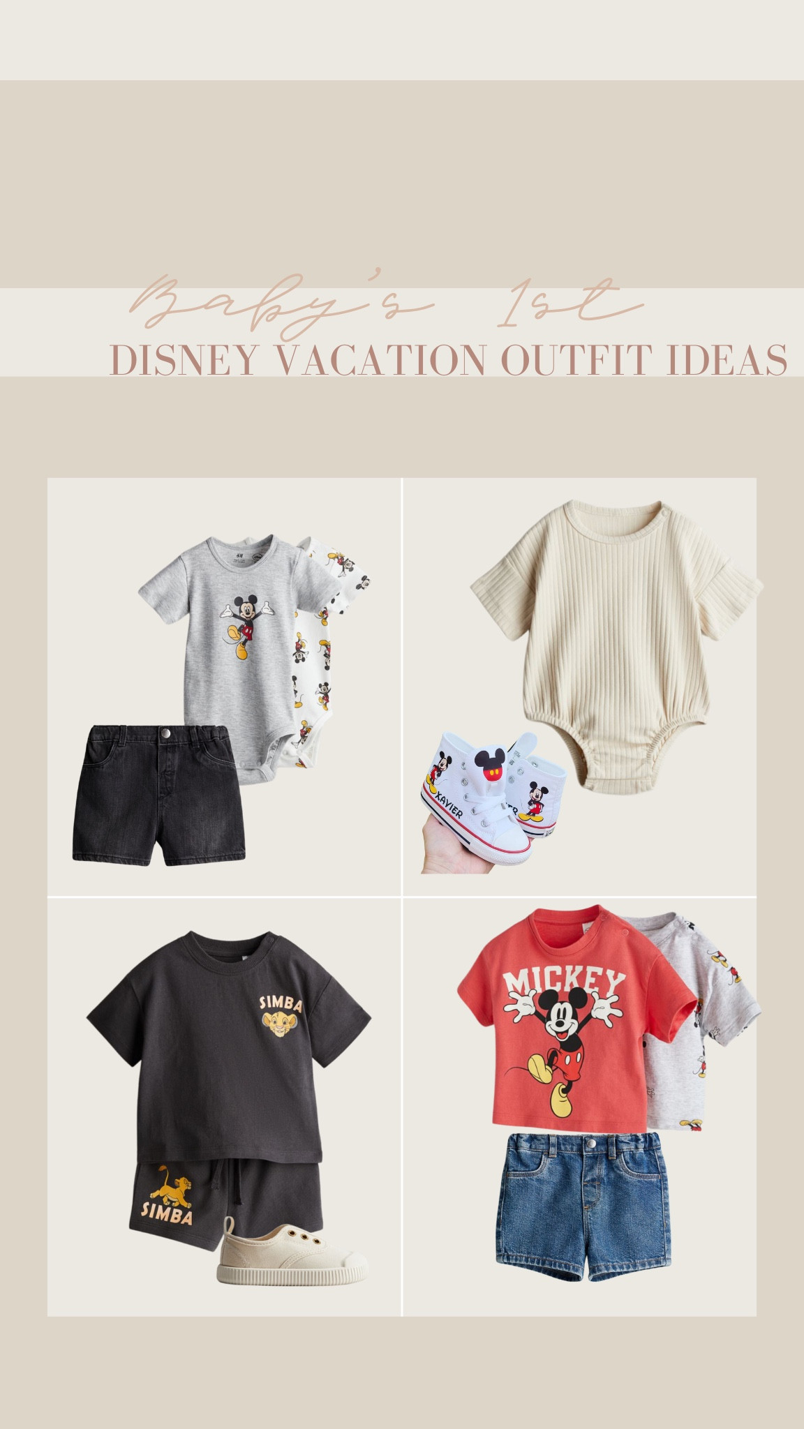 Baby’s first Disney trip// baby Disney outfits// Disney family vacation// Disney baby// Disney mom 

#LTKTravel #LTKFamily #LTKBaby