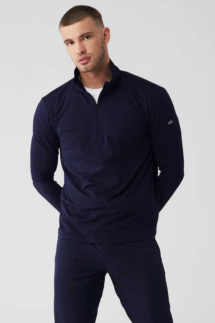 Conquer 1/4 Zip Reform Long Sleeve | Alo Yoga (US)