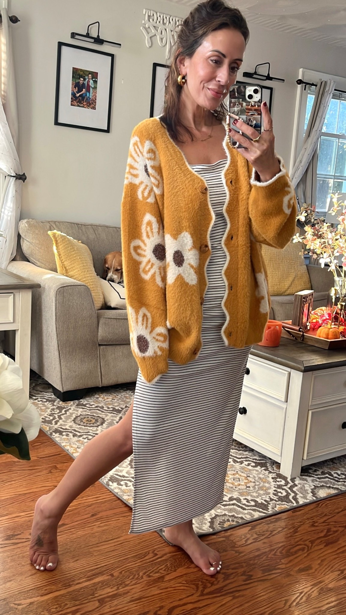 I like mixing patterns 

#LTKOver40 #LTKStyleTip #LTKFindsUnder50