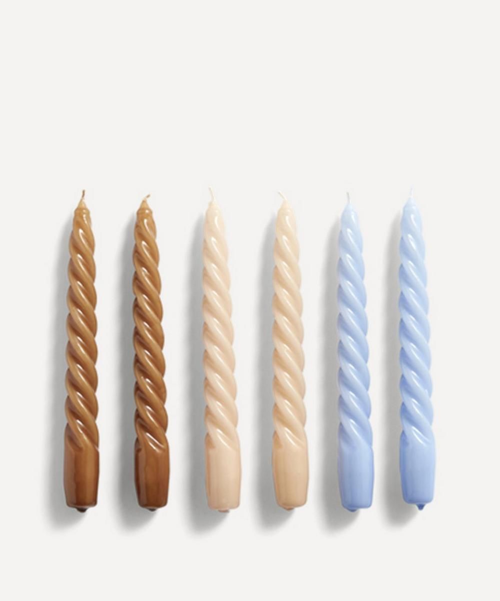 Twist Candles Set of Six | Liberty London (UK)