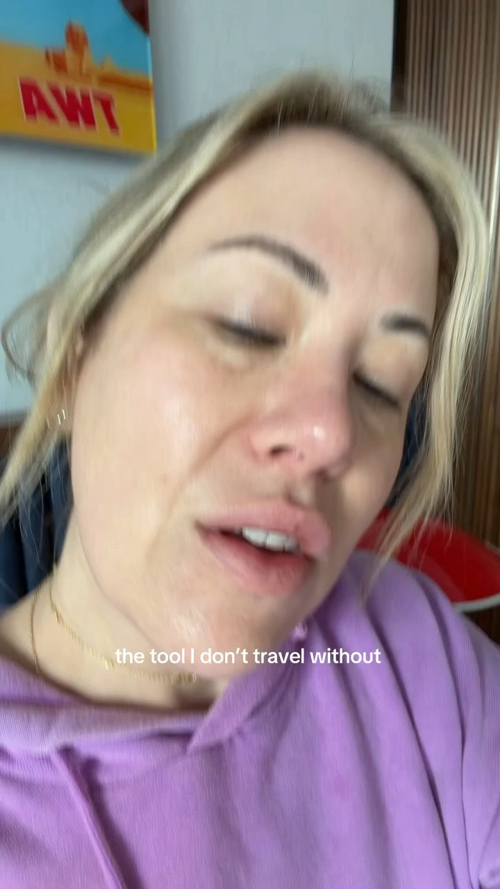 Cannot travel without my face roller 💜

#LTKgrwm #LTKselfcare #LTKBeauty