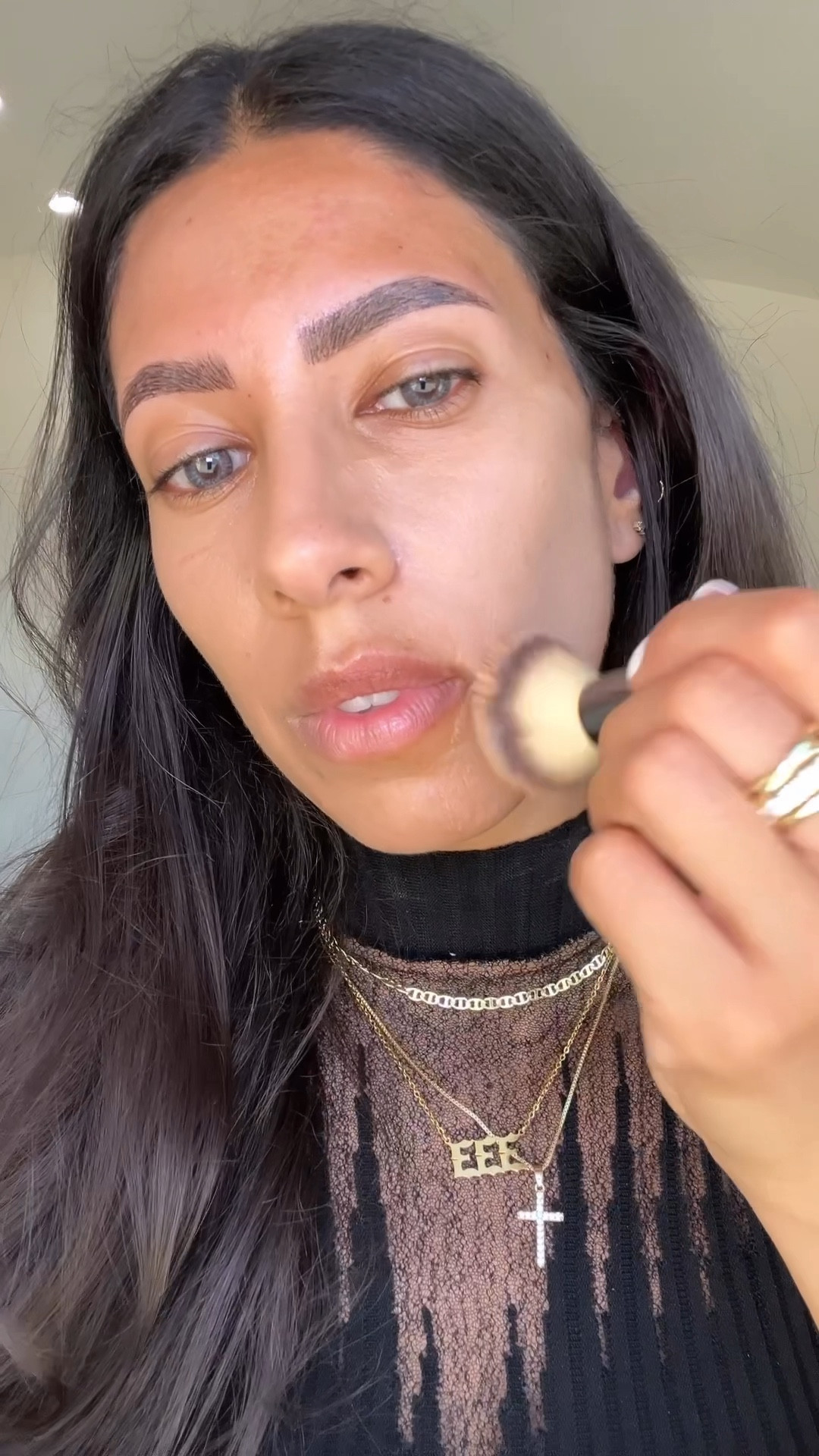 New summer makeup routine! Wearing shade medium in the glotion and 6.5 in Armani foundation 

#LTKFindsUnder50 #LTKBeauty #LTKSummerEdit